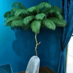 Icelandic Feather Tree Lamp - Elegant Home Decor Accent