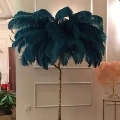 Icelandic Feather Tree Lamp - Elegant Home Decor Accent