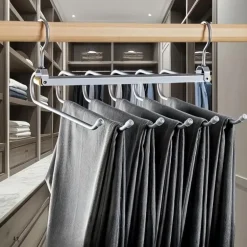 6-in-1 drehbarer Hosenbügel – Platzsparender Hosen-Organizer