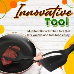 2-in-1 Easy Flip Tong – Multifunktionales Küchenwerkzeug