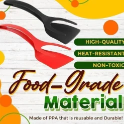 2-in-1 Easy Flip Tong – Multifunktionales Küchenwerkzeug