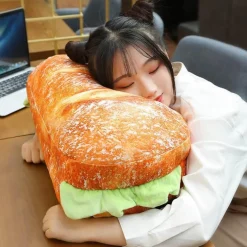 2-in-1 Hamburger Kissen Sitzkissen - Bequemes multifunktionales Stuhlzubehör