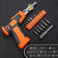 16-in-1 Ratchet Screwdriver Set - Multi-Tool Essentials for Repair and DIY