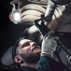 7-in-1 Schlüsselanhängerlicht - Kompakte Camping-Überlebenslampe