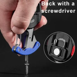 7-in-1 Schlüsselanhängerlicht - Kompakte Camping-Überlebenslampe