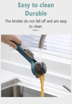 2in1 Spülbürste mit langem Griff