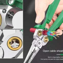 8-in-1 Wire Stripping Pliers - Multi-Tool Electrician Tool
