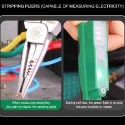 8-in-1 Wire Stripping Pliers - Multi-Tool Electrician Tool