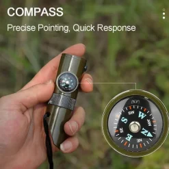 7-in-1-Überlebenswerkzeug – Tragbare Camping-Mehrzweckausrüstung