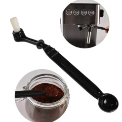2-in-1-Bürstenreiniger für Espressomaschinen – Effizientes Kaffeereinigungswerkzeug