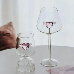 Individuelle 3D-Rosen-Champagnerflöte – Einzigartiges Weinkelchglas