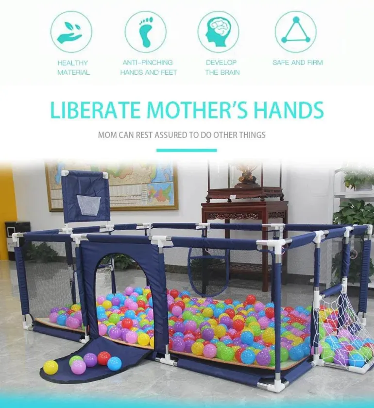 Indoor-Babyspielplatz – Sichere Abenteuerzone für Kleinkinder