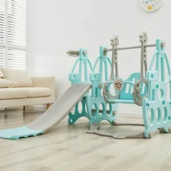 Indoor-Spielplatz-Rutschenset für Kinder – Multifunktionales Spielgerät