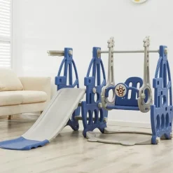 Indoor-Spielplatz-Rutschenset für Kinder – Multifunktionales Spielgerät