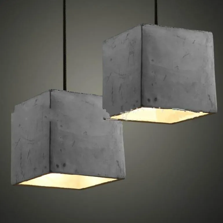 Industrial Hanging Light Fixture - Vintage Retro Loft Droplight