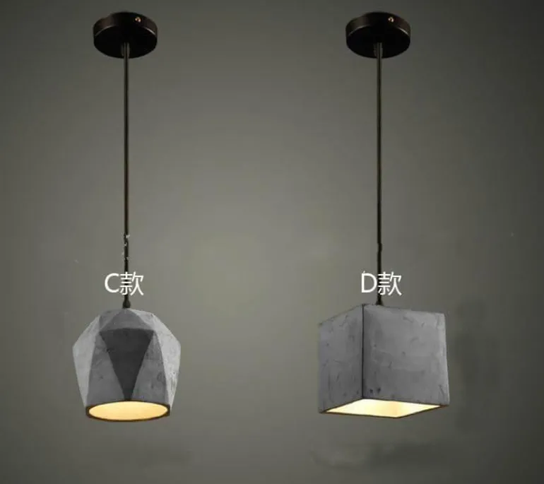 Industrial Hanging Light Fixture - Vintage Retro Loft Droplight