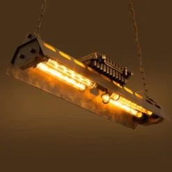 Industrial Iron Pendant Light - Loft Ceiling Fixture