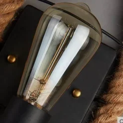Industrial Retro Bedside Lamp - Vintage Table Light
