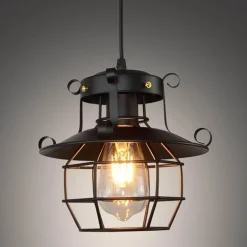 Industrial Retro Loft Ceiling Lamp - Vintage Antique Lighting Fixture