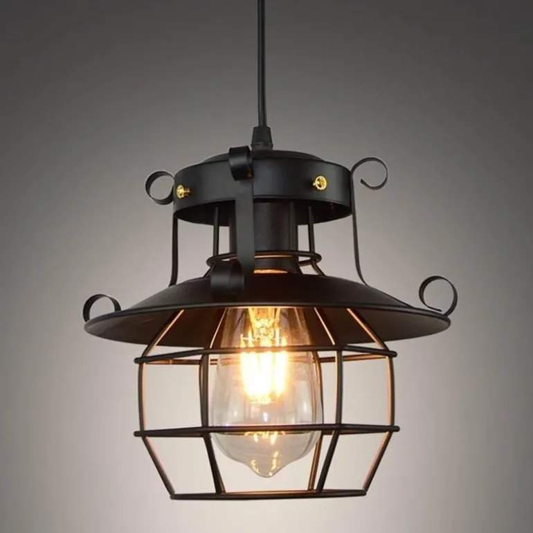 Industrial Retro Loft Ceiling Lamp - Vintage Antique Lighting Fixture