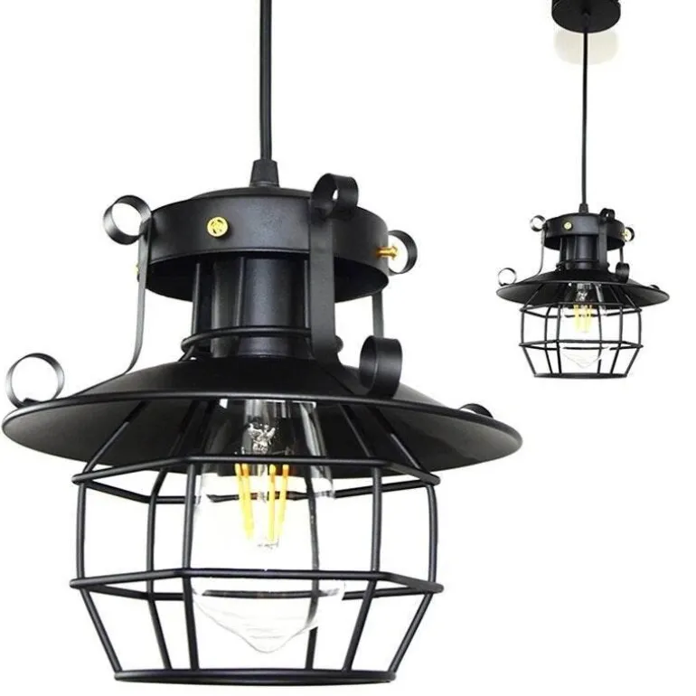 Industrial Retro Loft Ceiling Lamp - Vintage Antique Lighting Fixture
