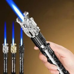 Inferno Dragon Flame Feuerzeug – verstellbare, winddichte Fackel