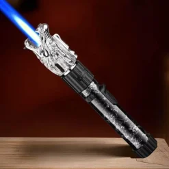 Inferno Dragon Flame Feuerzeug – verstellbare, winddichte Fackel