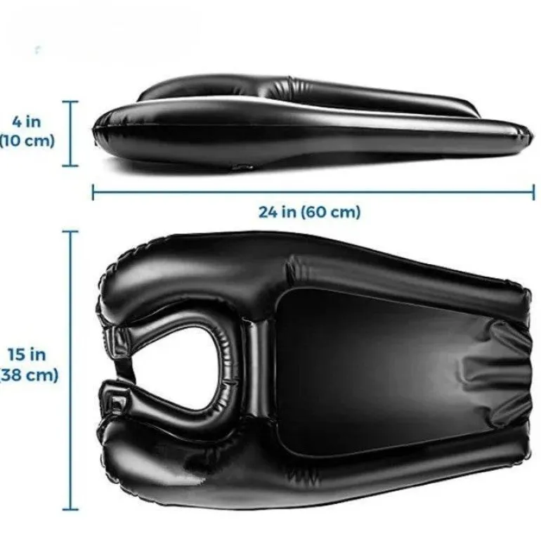 Inflatable Hair Washing Basin - Portable Shampoo Station
