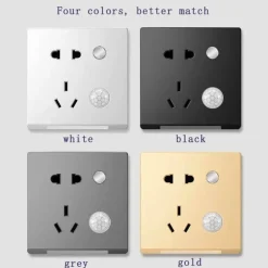 Infrarot-Sensor-Steckdose - Night Guardian Bewegungsmelderleuchte