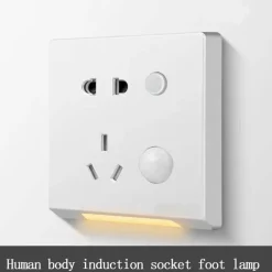 Infrarot-Sensor-Steckdose - Night Guardian Bewegungsmelderleuchte