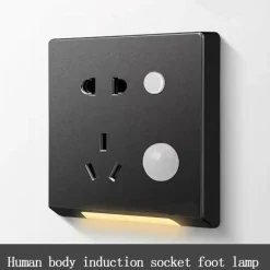 Infrarot-Sensor-Steckdose - Night Guardian Bewegungsmelderleuchte