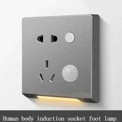 Infrarot-Sensor-Steckdose - Night Guardian Bewegungsmelderleuchte