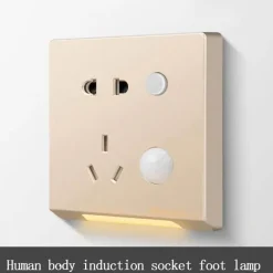 Infrarot-Sensor-Steckdose - Night Guardian Bewegungsmelderleuchte