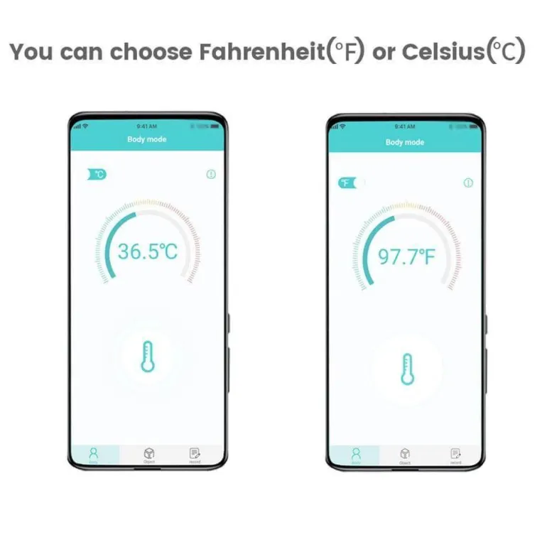 Infrarot-Stirnthermometer – Tragbarer digitaler Temperaturscanner