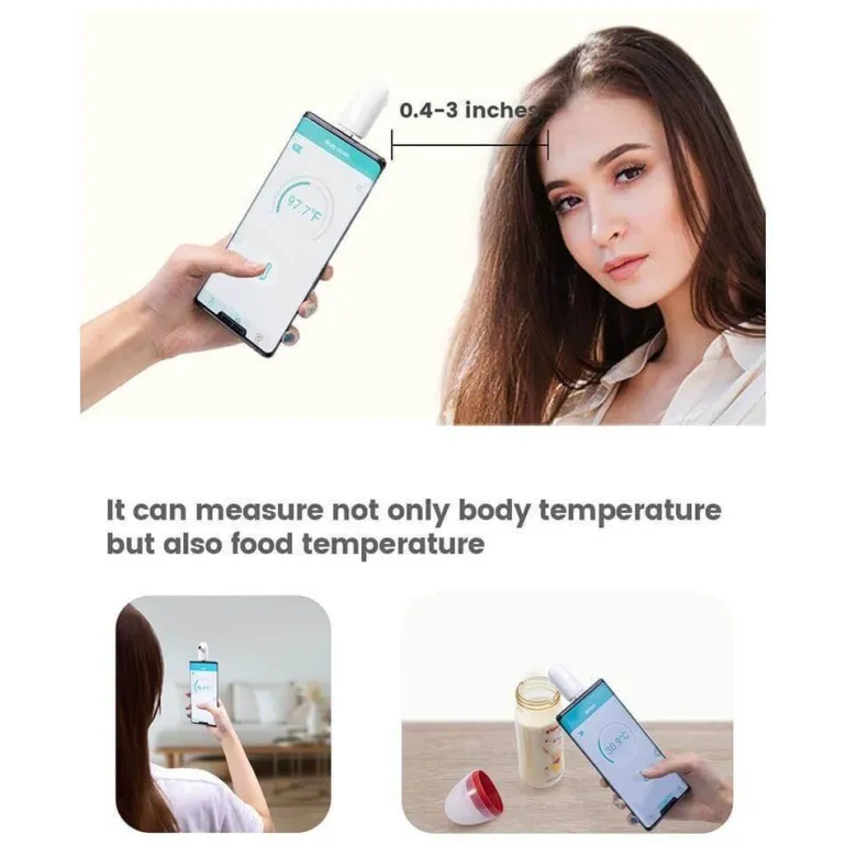 Infrarot-Stirnthermometer – Tragbarer digitaler Temperaturscanner
