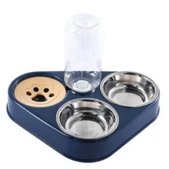 3-in-1-Futternapf-Set aus Edelstahl – langlebige Futternäpfe für Hunde und Katzen