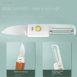 2-in-1-Gemüseschäler und Mini-Kochmesser – Küchenwerkzeug