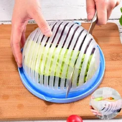 3-in-1-Gemüseschneider – Küchenwerkzeug zur Lebensmittelzubereitung, Abtropfgestell