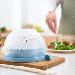 3-in-1-Gemüseschneider – Küchenwerkzeug zur Lebensmittelzubereitung, Abtropfgestell