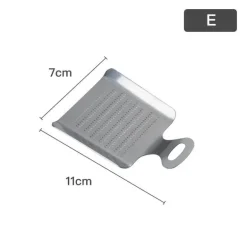 Ingwer-Knoblauch-Zerkleinerer und Multifunktions-Obstmühle aus Edelstahl