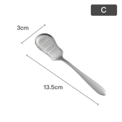 Ingwer-Knoblauch-Zerkleinerer und Multifunktions-Obstmühle aus Edelstahl