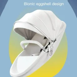 3-in-1-Kinderwagen im futuristischen Stil – vielseitiges Reisesystem