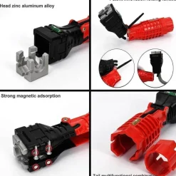 18-in-1-Klappschlüssel – Vielseitiges Multifunktionswerkzeug für Klempnerarbeiten