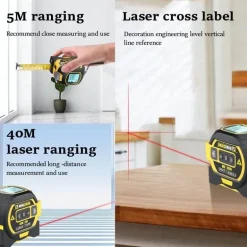 3-in-1-Laser-Maßband – Intelligentes Messwerkzeug für genaue Messungen