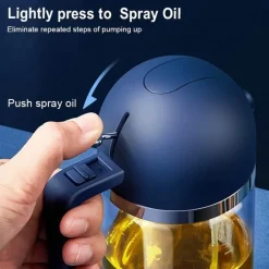 2-in-1-Ölsprühspender - Sprühflasche mit Speiseöl-Infuser