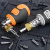 8-in-1-Mini-Ratschenschraubendreher mit Magnet – Tragbares Werkzeug