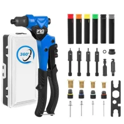 3-in-1-Nietmuttern-Werkzeugsatz – Handniet- und Mutternsetzer-Set