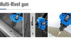 3-in-1-Nietmuttern-Werkzeugsatz – Handniet- und Mutternsetzer-Set