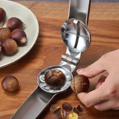 2-in-1-Nussknacker-Werkzeug – Einfaches Schälen von Nüssen und Meeresfrüchten