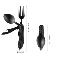 4-in-1-Reiseutensilienset – Tragbares Besteckwerkzeug